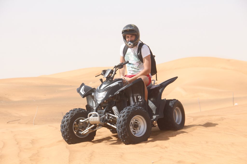 ATV | Best Desert Red Dunes Off-Road Tour with ATV / Quad Bike in Dubai