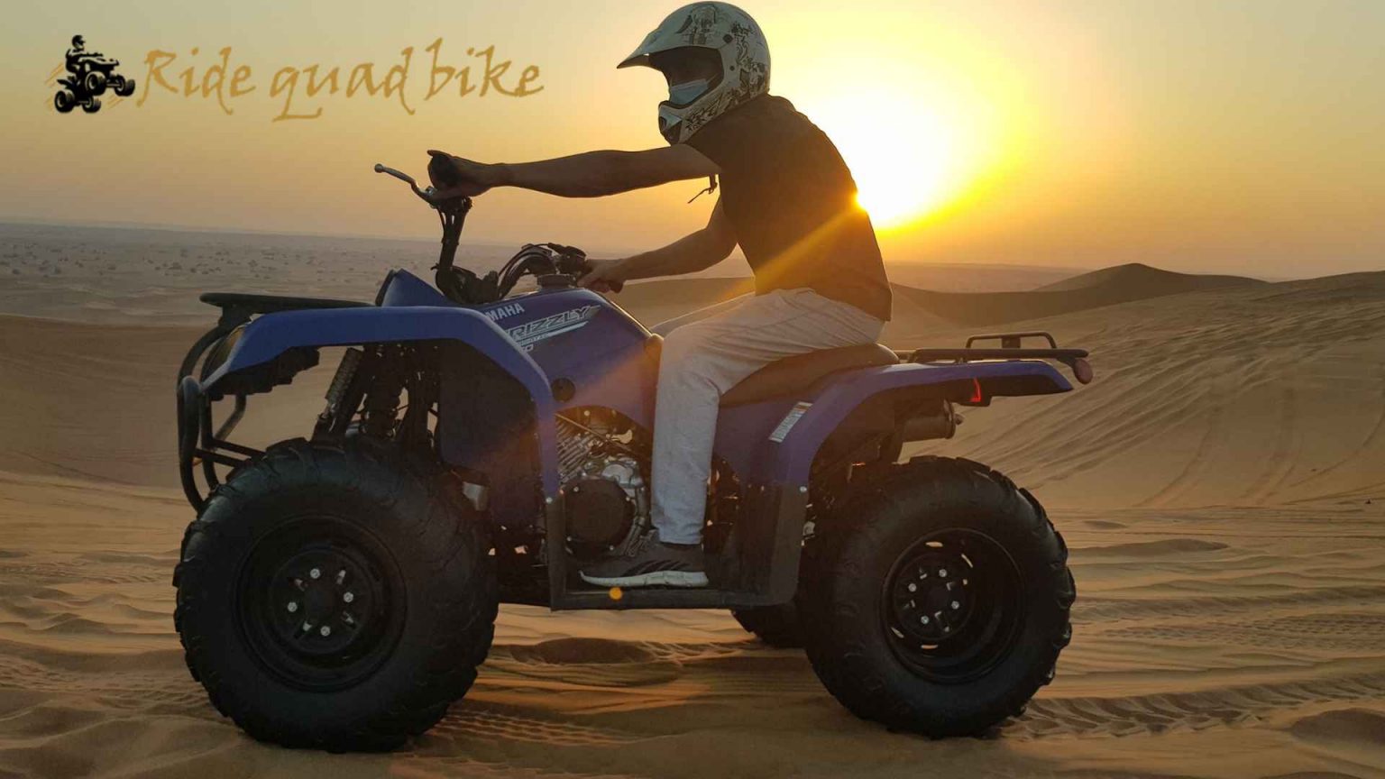 Quad Biking Dubai Enjoy Quad Bike Adventure in The UAE's Red Dunes.